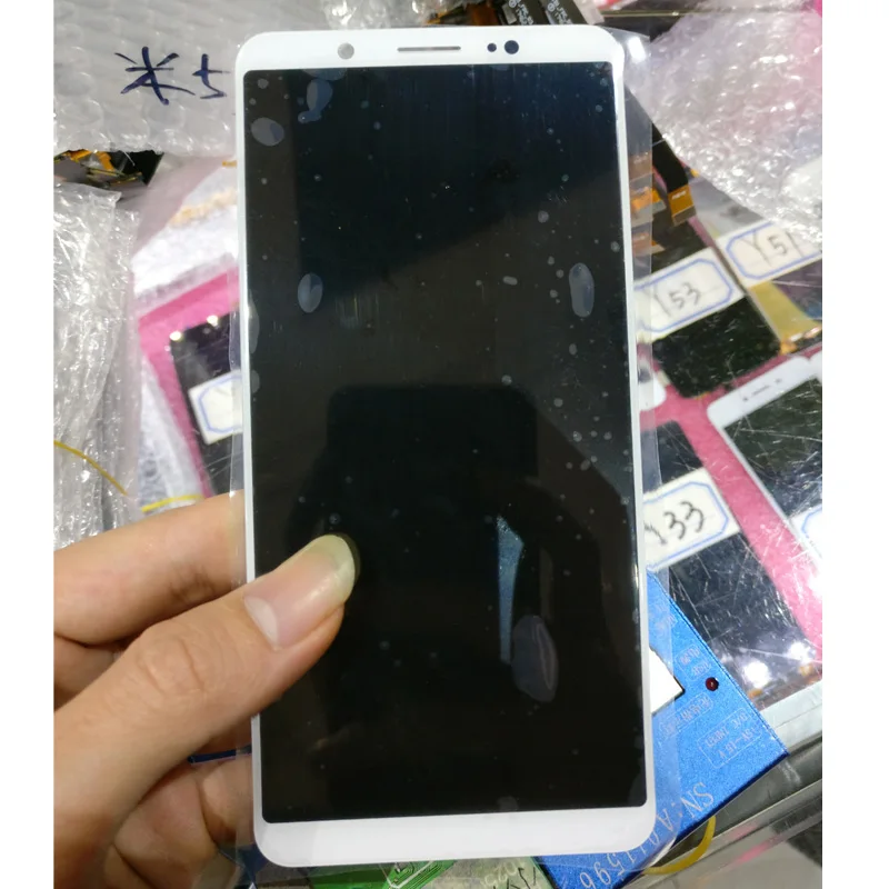 100% тестирование белый 6 0 дюймов новый для BBK Vivo V7 + / плюс полный ЖК дисплей