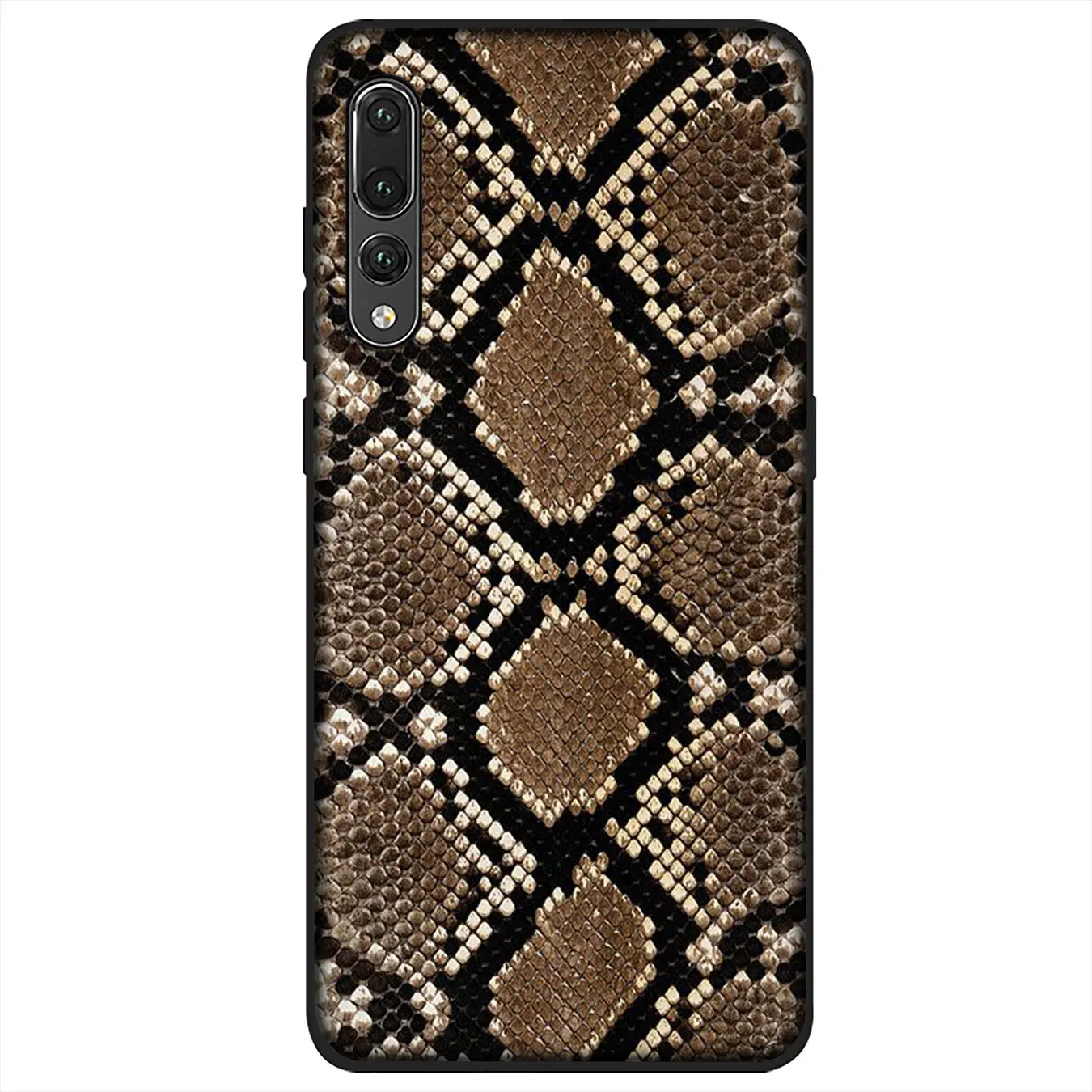 Мягкий чехол YIMAOC змеиная кожа для Huawei Mate 30 20 10 Pro Nova 5I 5T 5 4 4E 3i 3 2i Lite Smart|Бамперы| |