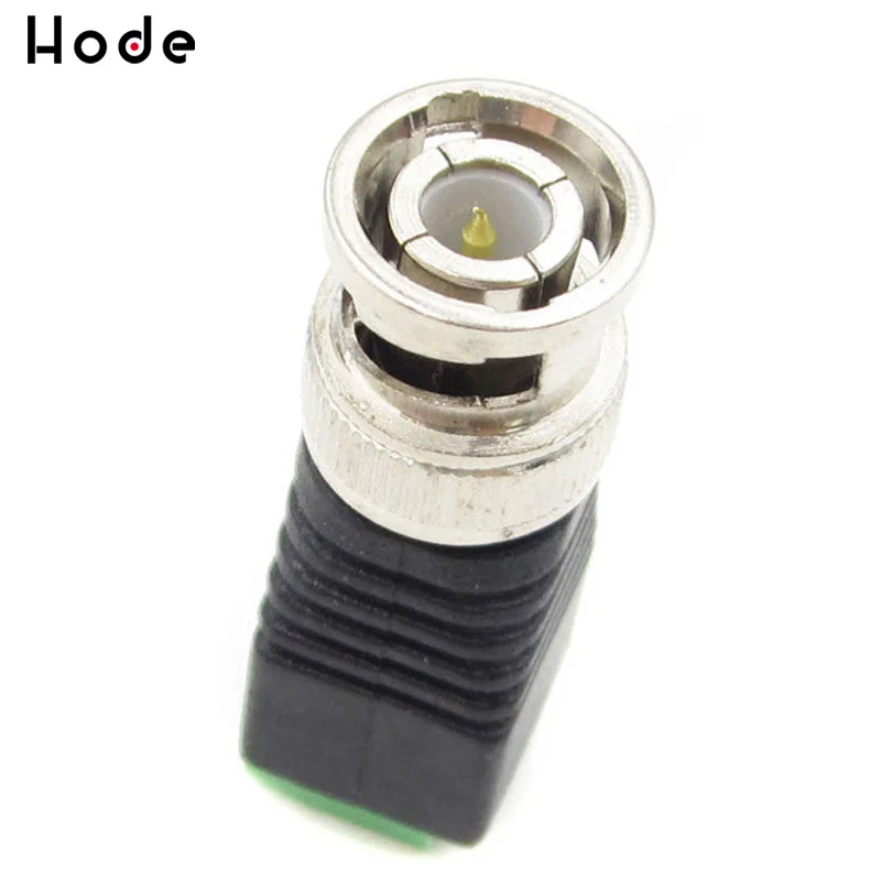 5 шт./лот Mini Coax CAT5 для камеры видеонаблюдения BNC разъем адаптера POE CCTV тестер