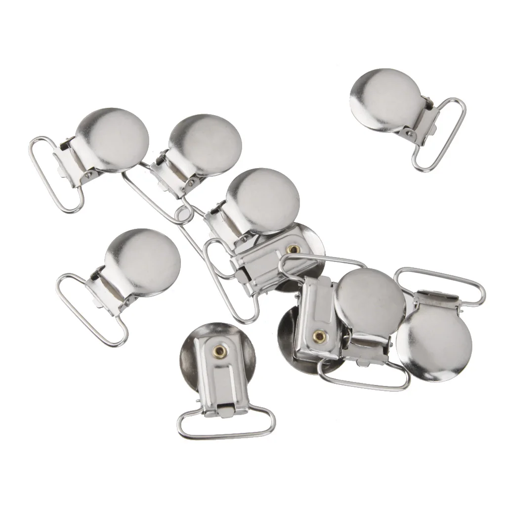 Новинка лидер продаж 10 круглых зажимов для соски держатель чулок пластиковая