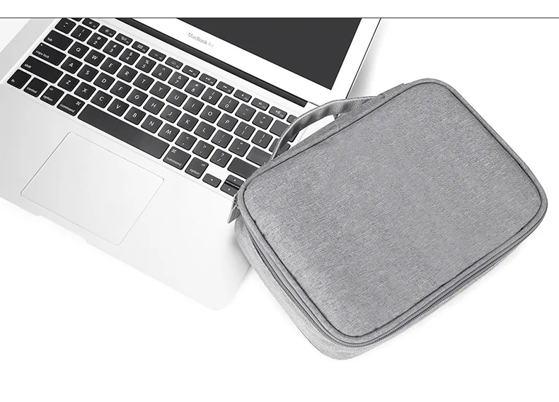 Дорожная сумка для кабеля, портативный цифровой usb-гаджет, органайзер, зарядное устройство, провода, косметичка, на молнии, чехол для хранения, комплект, аксессуары, принадлежности