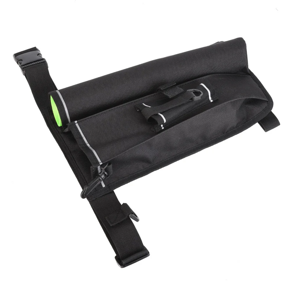 Черный дышащий регулируемый ремень поясная Рыболовная Сумка держатель для