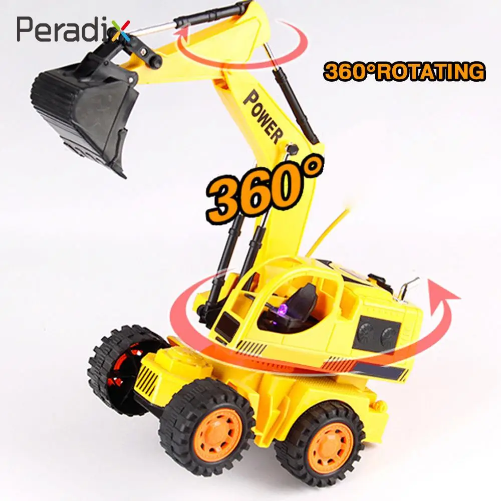 2018 Rc Excavator Plastic Mini Fashion Exercise Interesting Stimulates Creativity Engineering Car | Игрушки и хобби