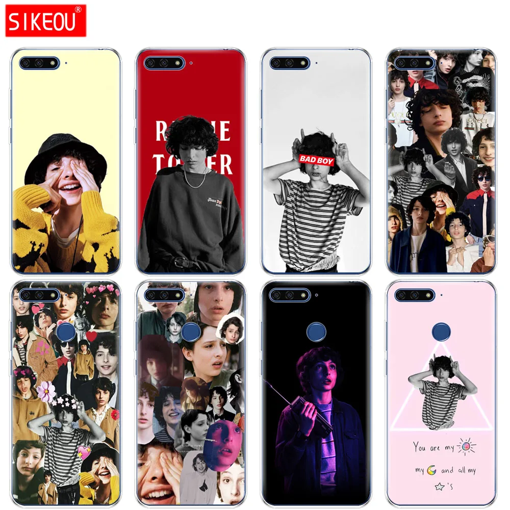Силиконовый чехол для телефона Huawei Honor 7A PRO 7C Y5 Y6 Y7 Y9 2017 2018 Prime Finn Wolfhard Stranger