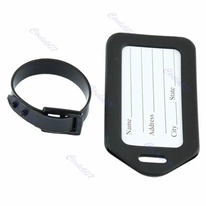 

10pcs/lot Colorful Plastic Travel Luggage Suitcase Baggage Travel bag Address Lable Tags