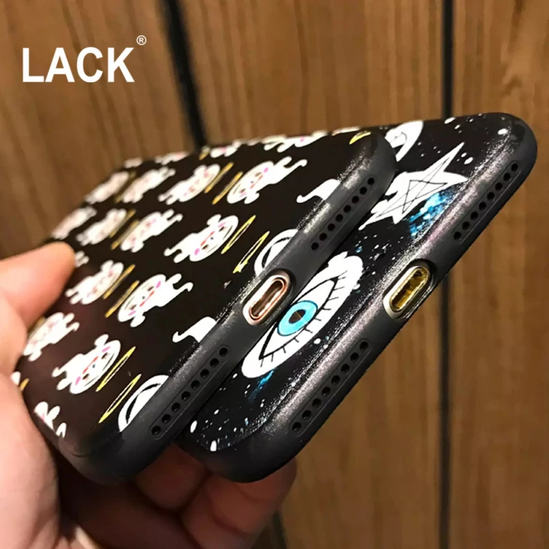 LACK Звезда Моды Прекрасный Ангел Большой Глаз Телефон Случаях Для iphone 6 Case s 7 Плюс