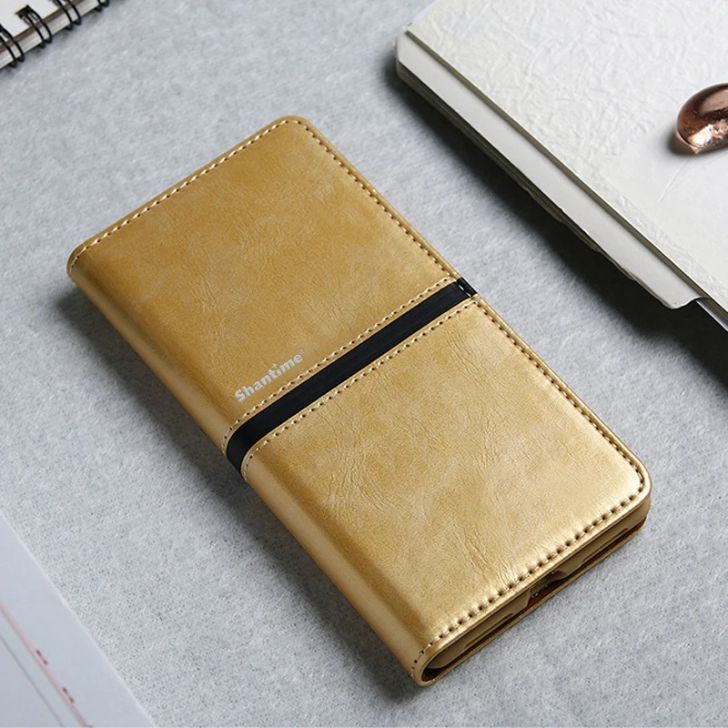 Gold Винтажный кожаный чехол-кошелек для BBK Vivo V9, чехол, Мягкая силиконовая задняя крышка, чехол-книжка для Vivo V9 Y85, деловой чехол для телефона - Цвет: Gold