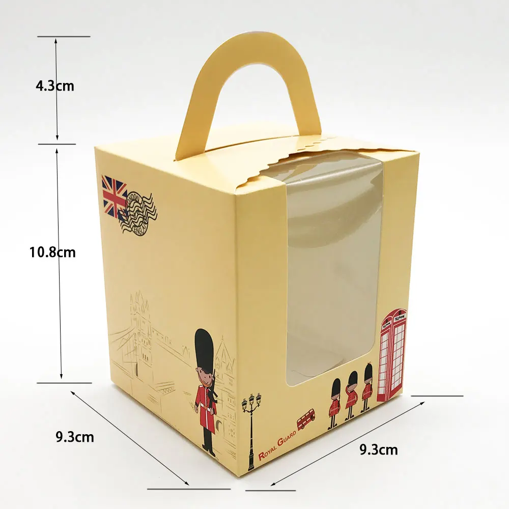 20 шт цирк красный солдат коробка конфет с окном для свадьбы детские товары дня
