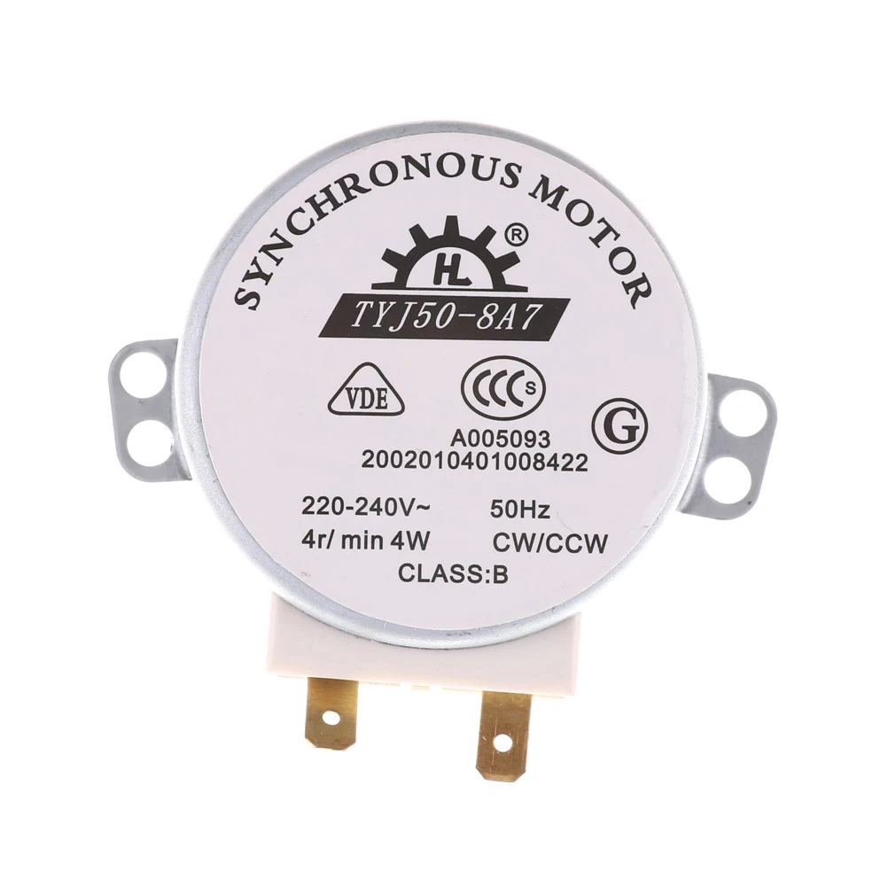 СВЧ поворотный стол синхронный мотор TYJ50 8A7 D Горячая продажа AC 220 V 240 50Hz