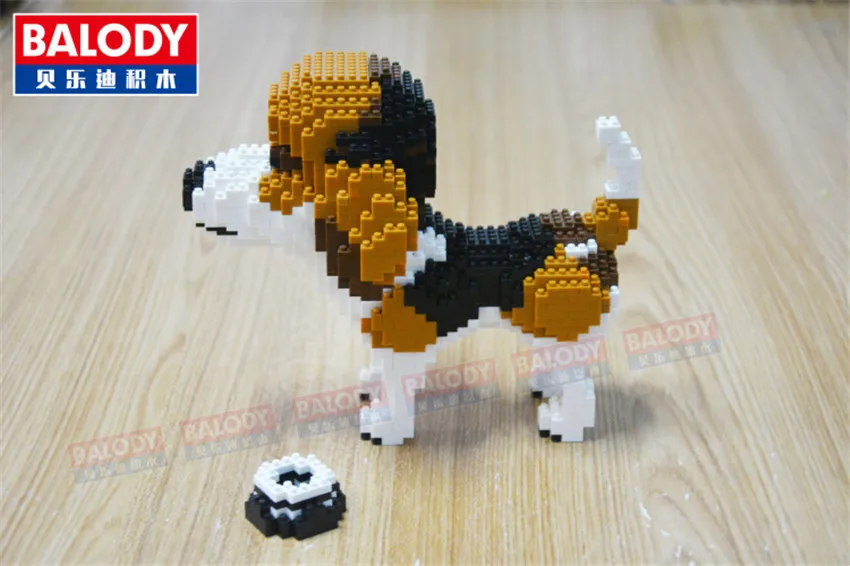 Balody милый мультфильм коала строительные блоки 2100 шт. Алмазные Кирпичи дерево медведь и много Модель собаки развивающая игрушка для детей Подарки