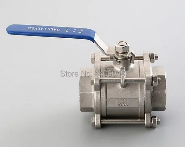 GOGO высокое качество тип 3 шт. переключатель из нержавеющей стали шаровой клапан 2