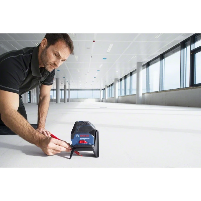 Нивелир лазерный Bosch GCL 2 15+RM1+BM3 (Рабочая температура 10/+50 максимальное расстояние 10