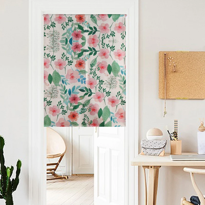 Новинка льняная занавеска в японском и скандинавском стиле потертый шикарный