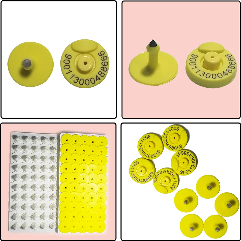 Прочные пассивные серьги гвоздики из ТПУ 134 2 кГц с идентификацией домашнего