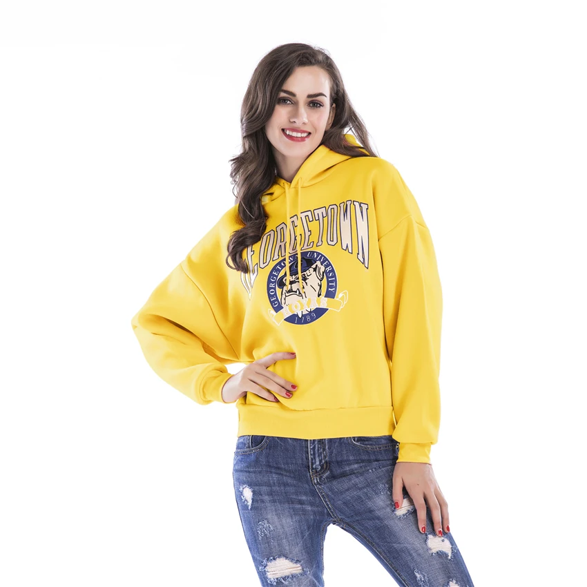 Женская толстовка в стиле Харадзюку толстый Свободный пуловер с капюшоном