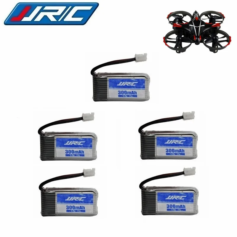 Аккумулятор Lipo для дрона JJRC H56, 3,7 в, 300 мА · ч, 5 шт./лот