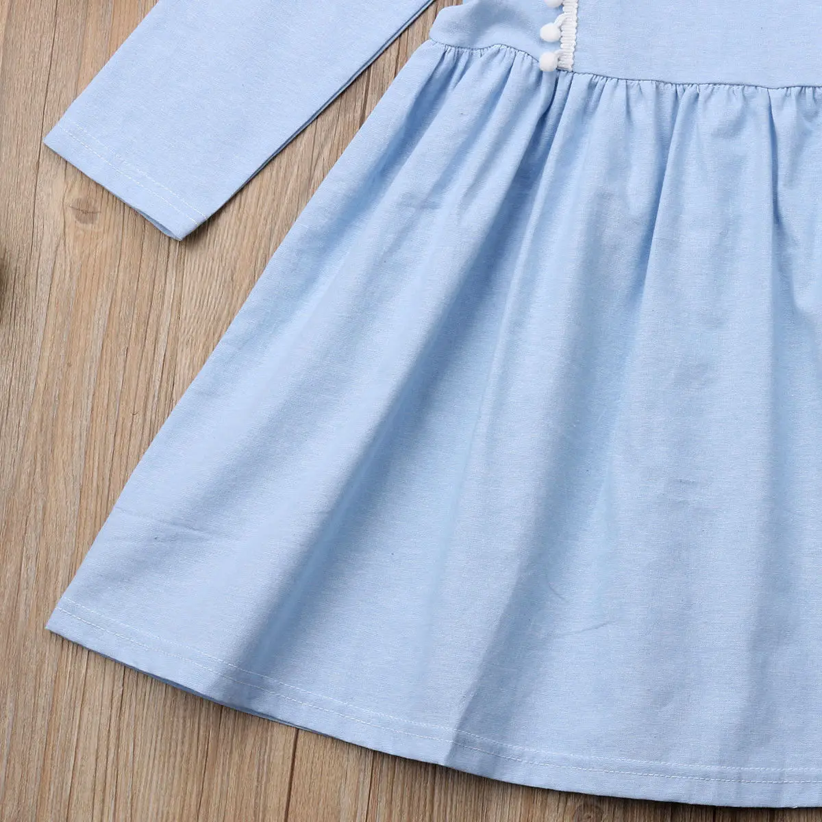Pudcoco 2019 Brand New Girl Long Sleeve Princess Dress Kid Baby Party Prom Wedding Pageant Tutu Dresses | Детская одежда и обувь