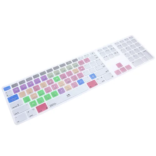 Ableton Live Avid Pro инструменты Горячие клавиши ярлык клавиатуры Чехол для Apple клавиатура с цифровой Проводная клавиатура USB Для iMac G6 Настольный ПК проводной - Цвет: Ableton Live