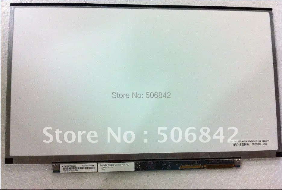 

Экран для ноутбука 13,3 дюйма LT133EE09400, ЖК-дисплей 1366x768