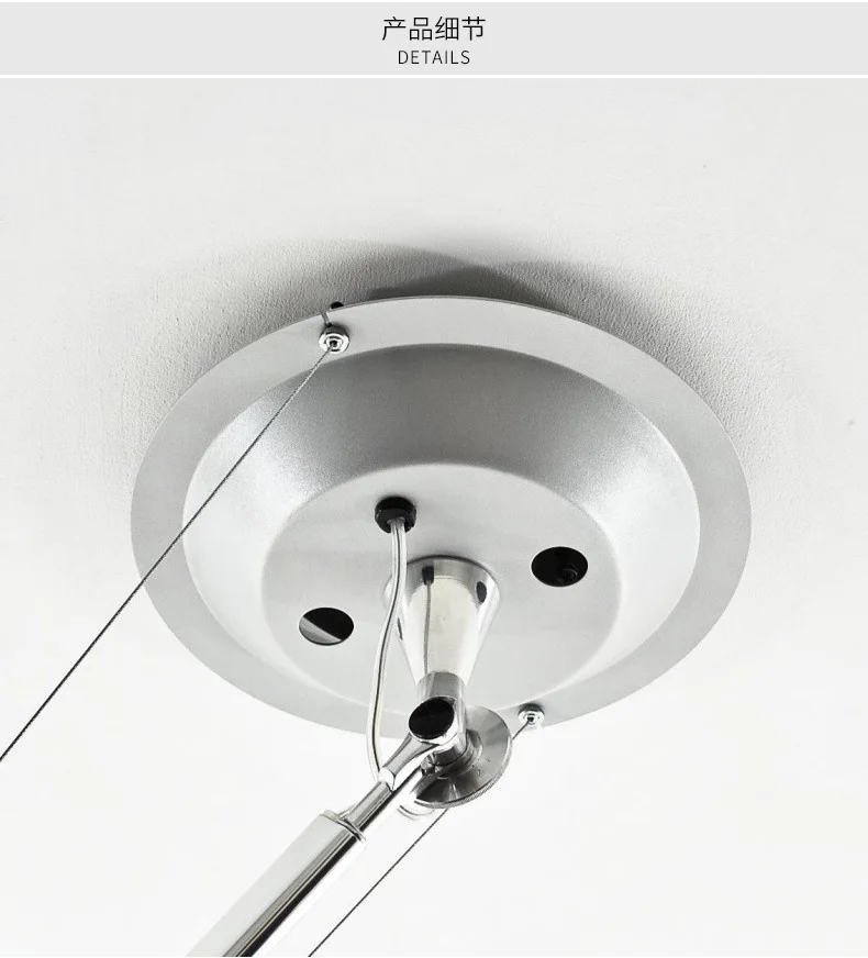 Italy Design Modern Adjustable Long Arm Pendant Light Dining room Coffee Bar Rocker Bedroom Lamp Swivel Ceiling Hanging Lights