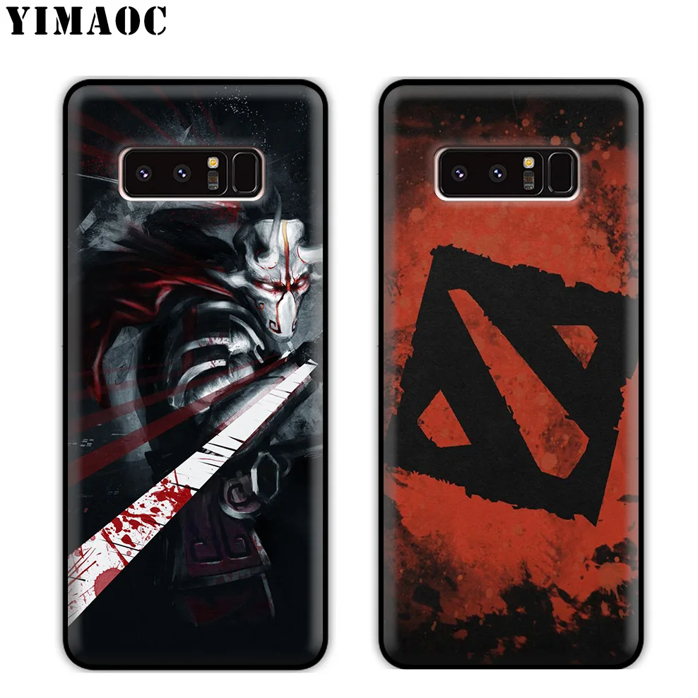 YIMAOC Dota 2 игры мягкий силиконовый чехол для телефона samsung Galaxy Note 10 плюс 9 8 A9 A8 A6 2018 A5 A3