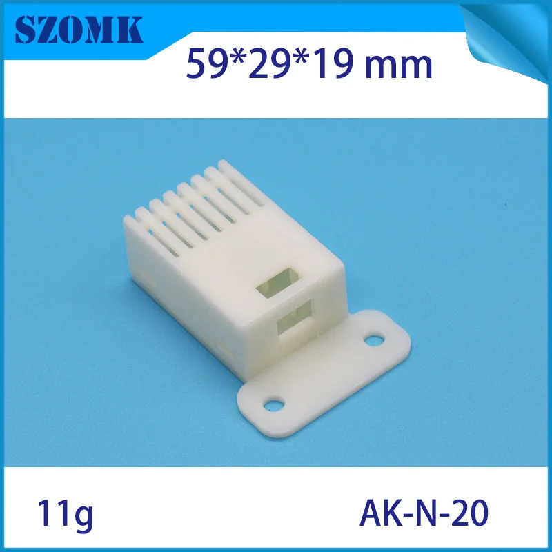 20 pieces 59*29*19mm diy abs distribution box plastic electronics project temperature sensor enclosure housing | Обустройство дома