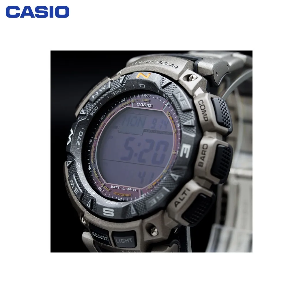 Наручные часы Casio PRG 240T 7E мужские электронные на браслете|Мужские спортивные часы|