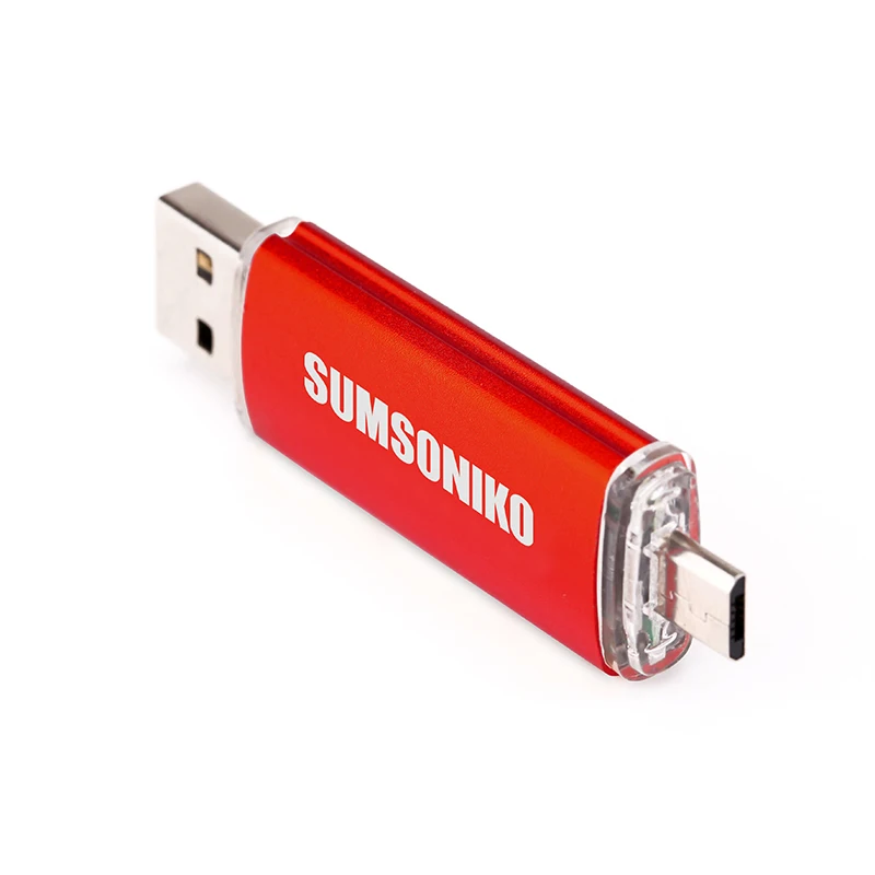 SUMSONIKO телефон USB Flash Drive High Speed 2.0 OTG Memory Stick Custom Gift Pen 6 ГБ Может Отслеживать|flash drive|usb