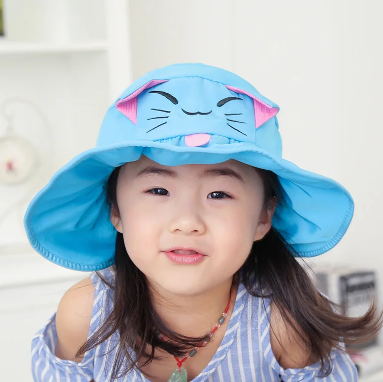 COKK осенне летние шапки для девочек и мальчиков детское ведро Детская шляпа с