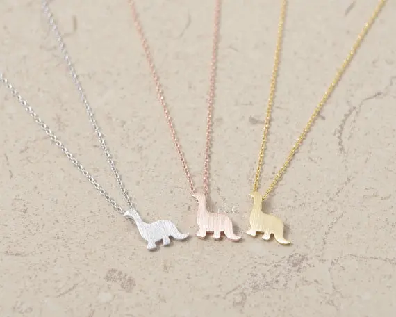 

Daisies New Fashion Design Jewelry Animal Dragon Pendant &Necklaces Dainty Dinosaur Statement Necklaces for Women