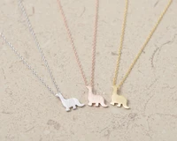 daisies new fashion design jewelry animal dragon pendant necklaces dainty dinosaur statement necklaces for women