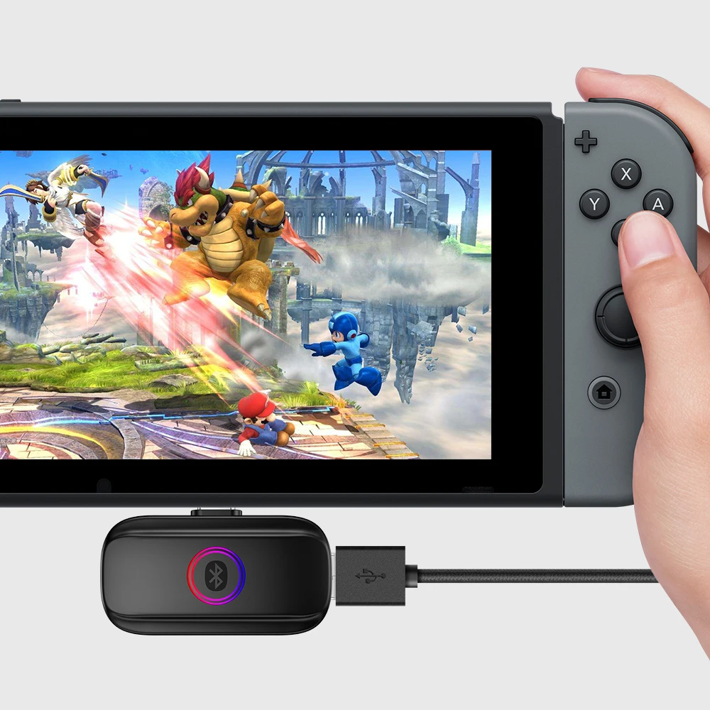 Беспроводной bluetooth-аудиоадаптер GameSir R3 для nintendo Switch, аудио передатчик, поддержка голосового чата для nintendo Switch