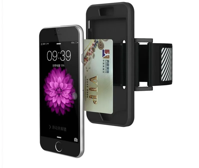 Силиконовый чехол+ повязка на руку для спортзала для iPhone 5S, SE 6 6 S 7 8 Plus X спортивный пояс для бега ремешок на запястье телефонные аксессуары