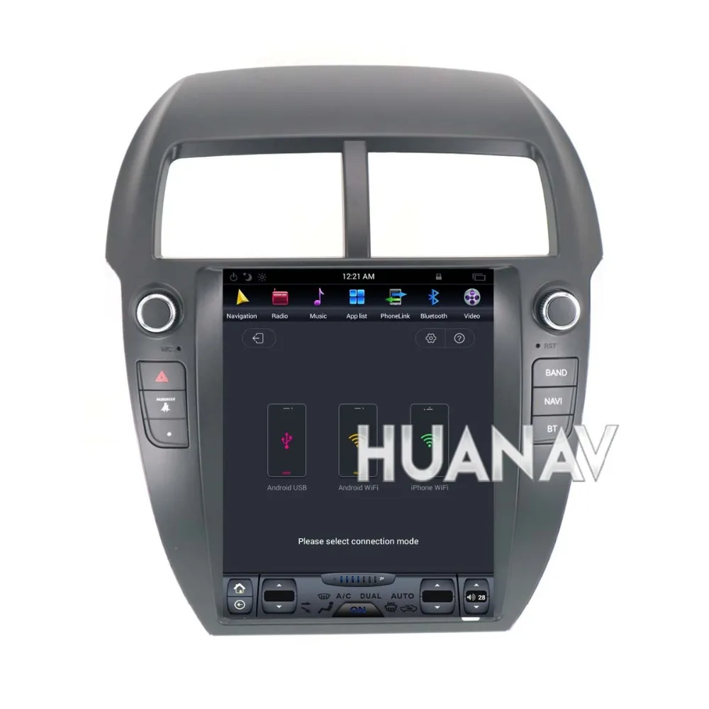 Автомобильный GPS-навигатор в стиле Tesla для MITSUBISHI ASX RVR Outlander Sport 2010-2014 радио без