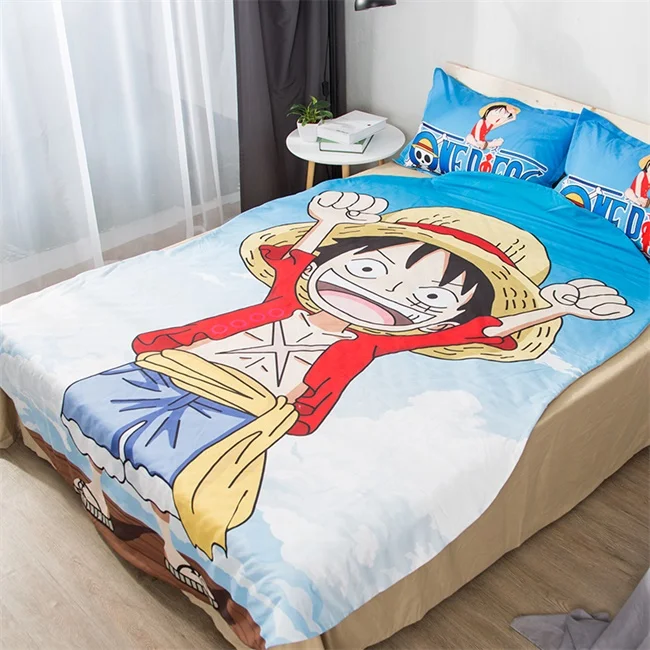 1 ONE PIECE Luffy Японские иероглифы Тоторо Пикачу Super Mario Одна деталь аниме Лето Нерегулярные Стёганое одеяло Чи-Би Maruko Doraemon индивидуальные Одеяло - Цвет: 1 ONE PIECE Luffy