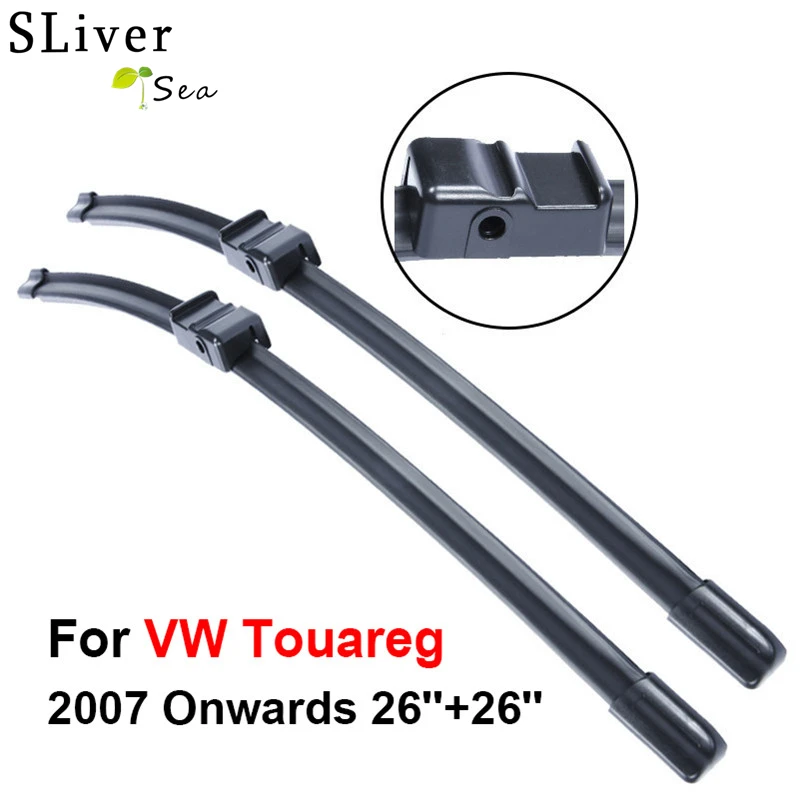 SLIVERYSEA Щетка стеклоочистителя автомобиля для Volkswagen VW Touareg 2007 настоящее 26 +