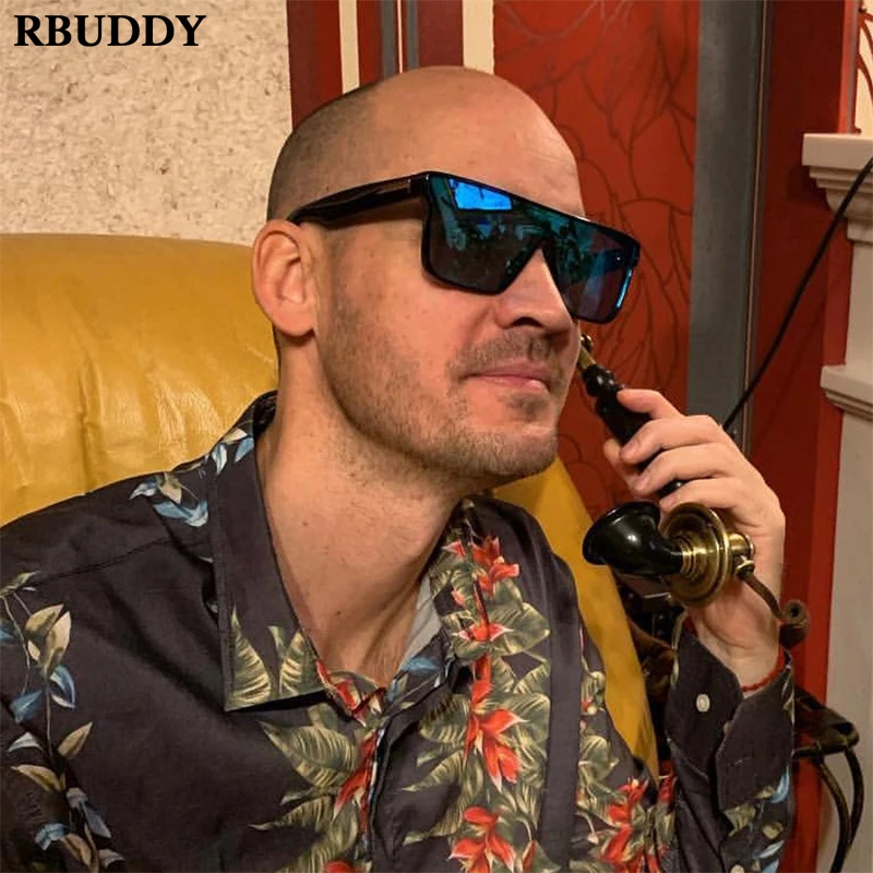 Солнечные очки RBUDDY в винтажном стиле UV400 для мужчин и женщин солнцезащитные