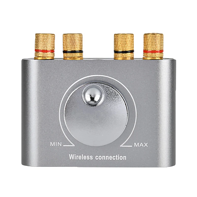 Gray Tpa3116 Bluetooth 4,2 усилитель Hi-Fi стерео 2,0 канальный мини настольный аудио цифровой усилитель 60Wx2 домашний кинотеатр - Цвет: Gray
