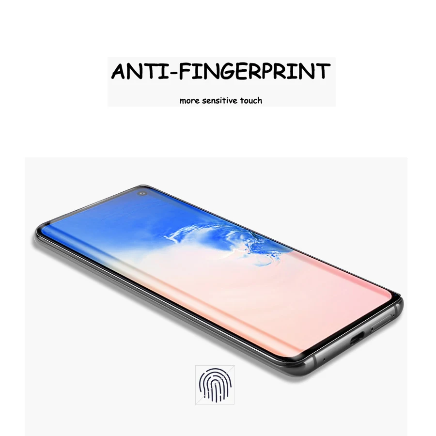 VALAM УФ полное закаленное стекло для Samsung S10 покрытие нано жидкое прозрачное