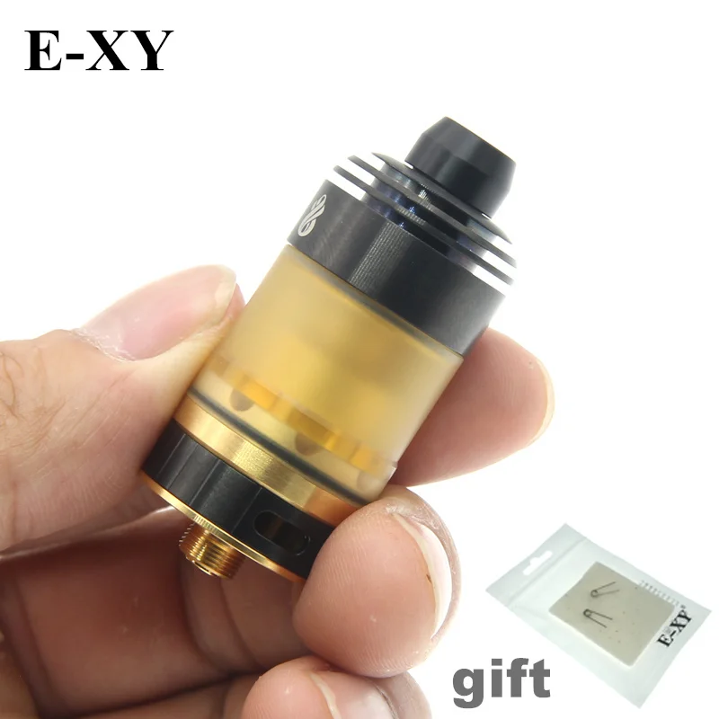 E XY Coppervape 316ss Hussa Стиль одной катушки RTA регулируемый поток воздуха Управление