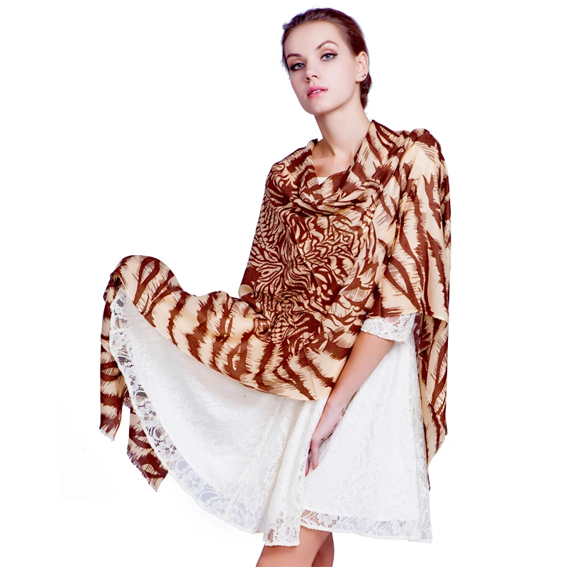 Шарф из высококачественной 100% шерсти для женщин, дизайнерская модель, теплая шаль, платки на осень и зиму.