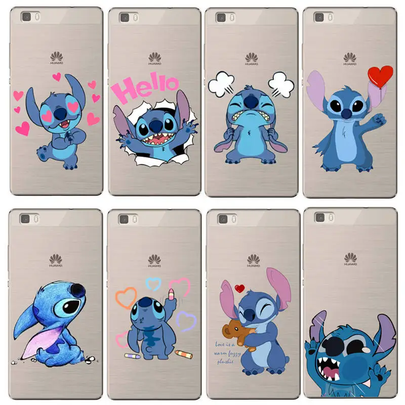 С рисунком героев из мультфильмов чехол для Huawei P10 P20 Pro P9 P8 Lite Коврики 10 Y3 Y5 Y6 II Y7 2017