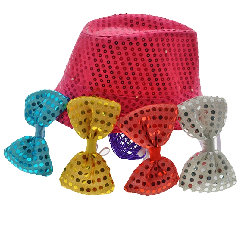 2 шт. шапка-бабочка со светодиодной подсветильник кой и блестками | Дом сад