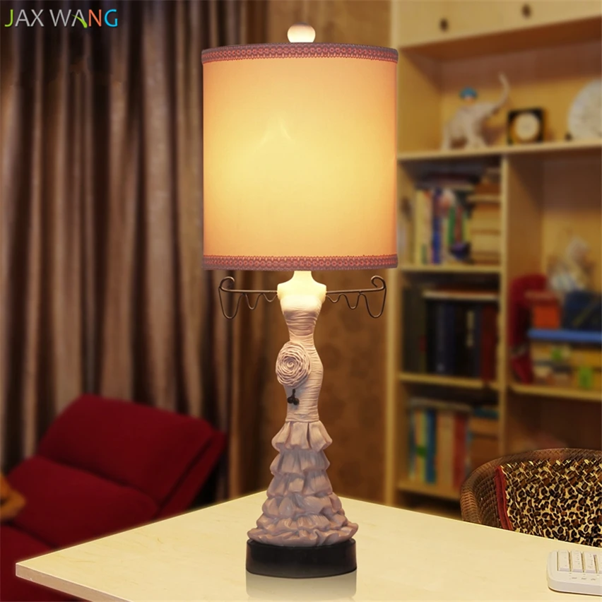 Настольные светильники в европейском пасторальном стиле для комнаты принцессы