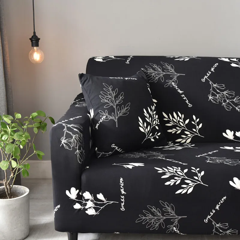 Slipcovers диван плотный обертывание все включено нескользящий секционный эластичный чехол на весь диван/полотенце один/два/три/четыре-местный