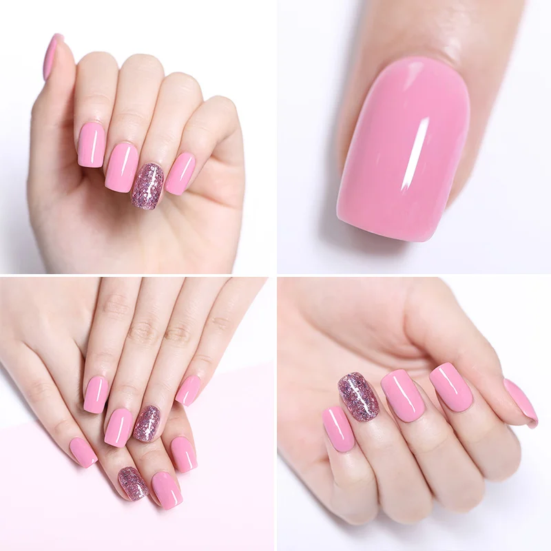 LILYCUTE, 7 мл, Гель-лак для ногтей, розовый, красный цвет, УФ-гель, замачиваемый, УФ светодиодный гель, Полупостоянный УФ-лак для ногтей