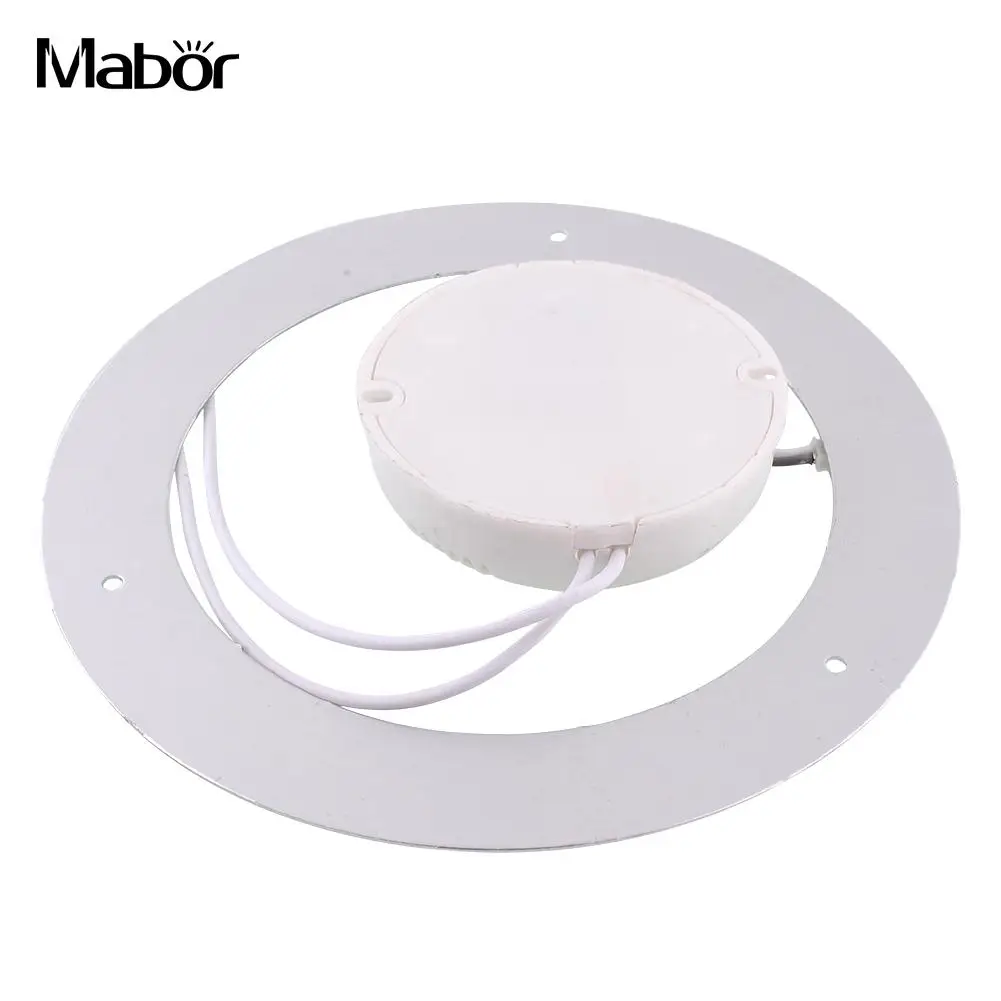 Современный светодиодный потолочный светильник Mabor 12 Вт 24 SMD внешний кольцевой