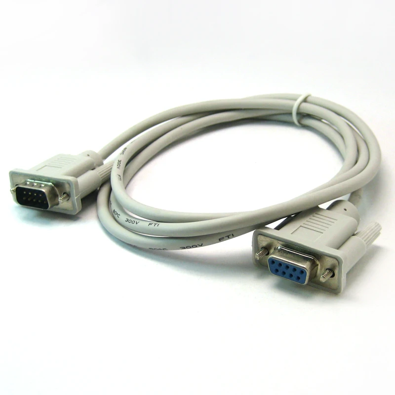 Кабель для передачи данных RS232 DB9 9 контактный разъем типа Папа мама/Мама папа/Папа