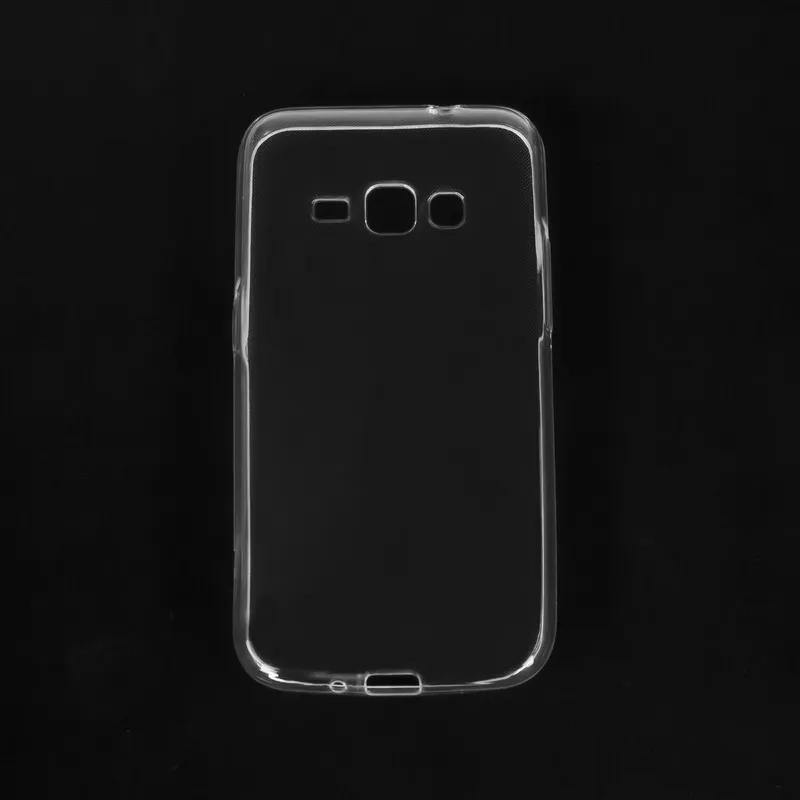 Clear or Black Для samsung Galaxy J1 чехол Мягкая силиконовая задняя накладка из ТПУ чехол для телефона милый дизайн для samsung J1 J 1 J120 J120F Funda Coque - Цвет: Clear or Black
