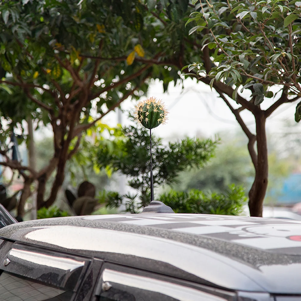 Автомобильная антенна украшение кактус отделка крыши Установите для всех Mini Cooper